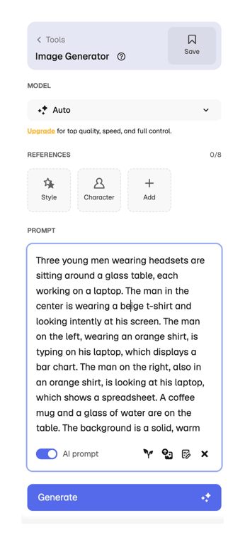 Magnific — Artificial intelligence component