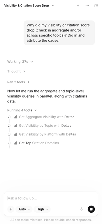 Tryprofound — Vertical navigation component