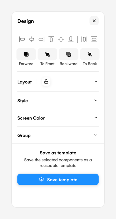 Uizard — Toolbox component