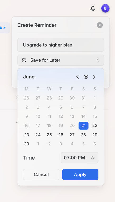 Craft — Datepicker component