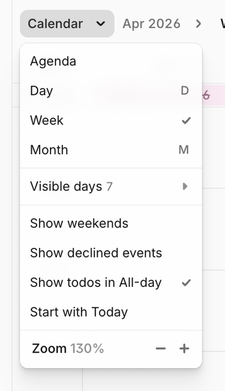 Amie — Dropdown menu component