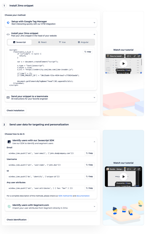 Jimo — Stepper component