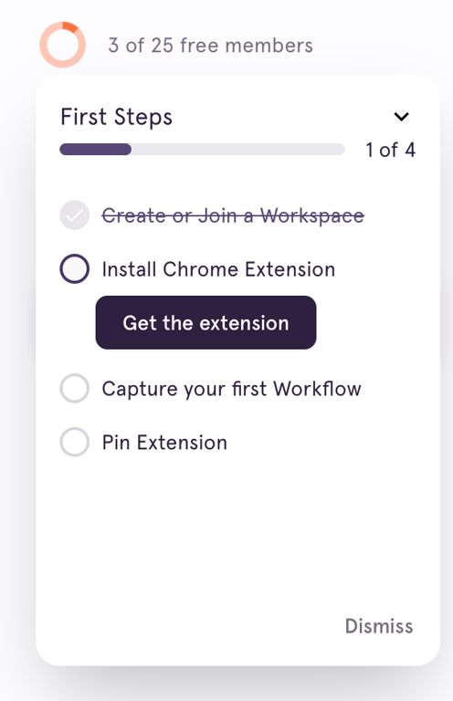Tango — Stepper component