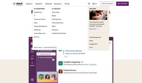 Slack
			   ux ui design