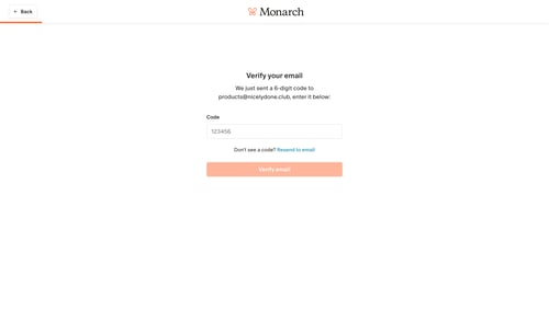 Monarch
			            ux ui design