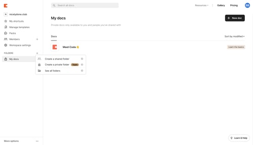 Coda
			            ux ui design