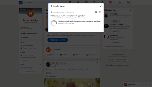 Linkedin
			  ux ui design