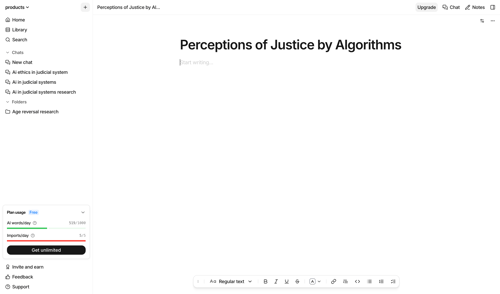 Anara screen example