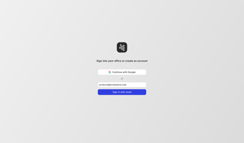 Gather screen example