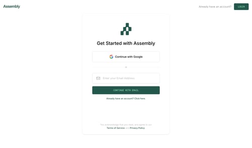 Assembly
			           ux ui design