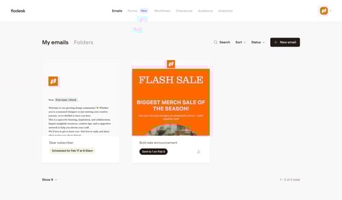 Flodesk
			      ux ui design