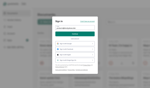 Grammarly
				signin page example