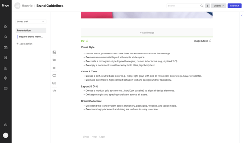 Lingo
			    ux ui design