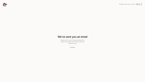 QuestionScout
				signup page example