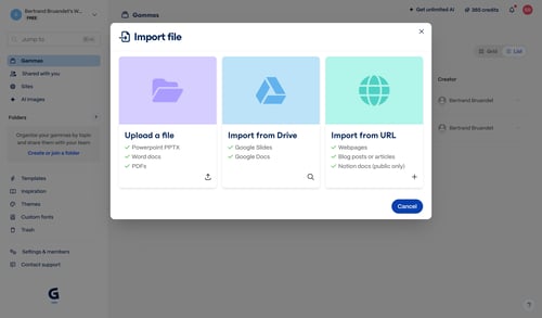 Gamma
			    ux ui design