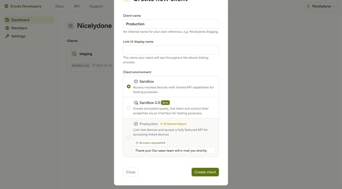 Enode
			      ux ui design