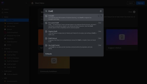 Craft
			         ux ui design