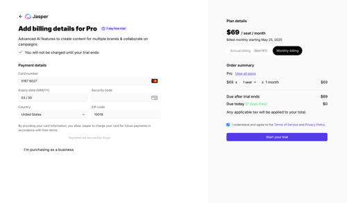 Jasper
			     ux ui design