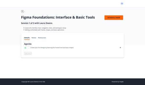 Kajabi
			    ux ui design