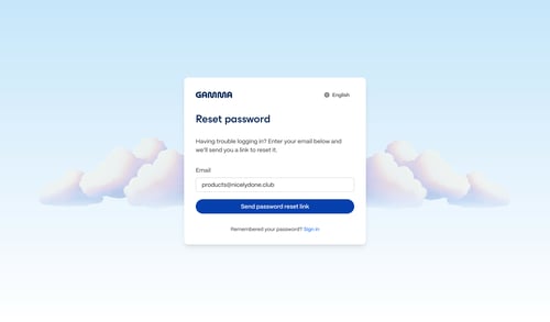 Gamma
			   ux ui design