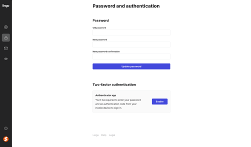 Lingo
			        ux ui design