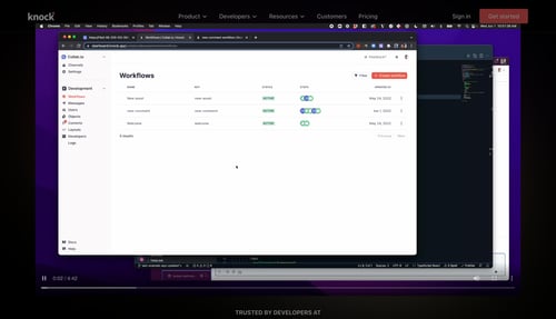 Knock
			  ux ui design