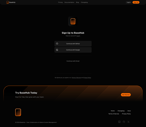 Basehub
			         ux ui design