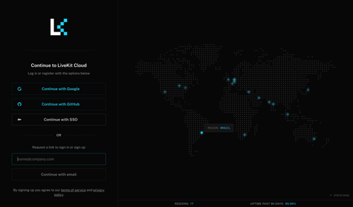 Livekit screen example