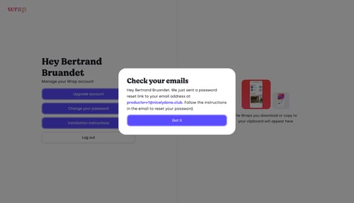 Wrap
				modal & popover page example