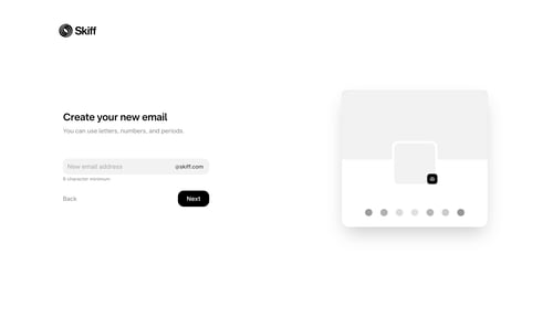 Skiff
			      ux ui design