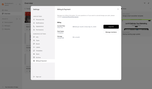 Workflow
			   ux ui design