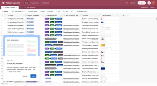 Airtable
			                 ux ui design