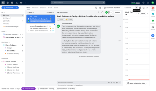 Front
			                      ux ui design