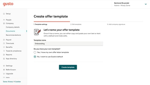 Gusto
			      ux ui design