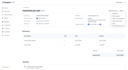 Copperx
			       ux ui design