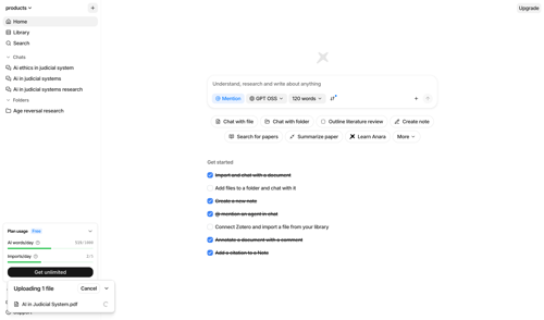 Anara screen example