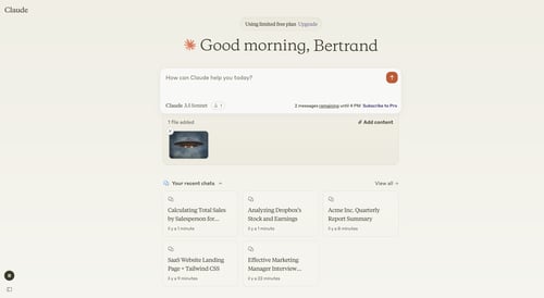 Claude
			        ux ui design