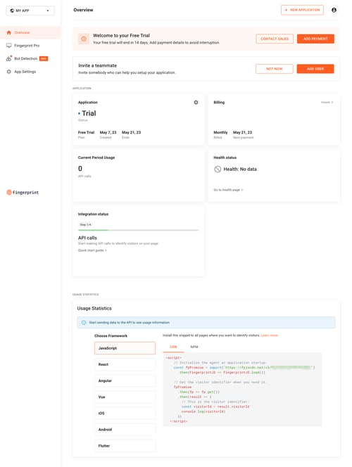 Fingerprint
			             ux ui design