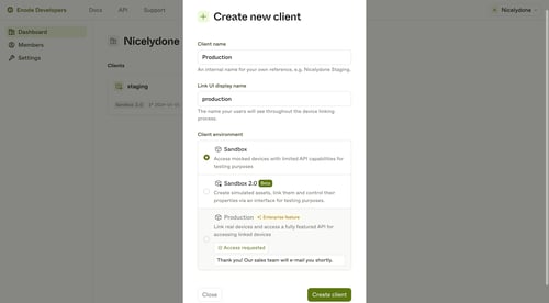 Enode
			     ux ui design