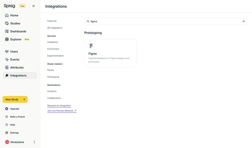 Sprig
			      ux ui design