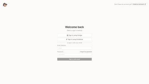 QuestionScout
				signin page example