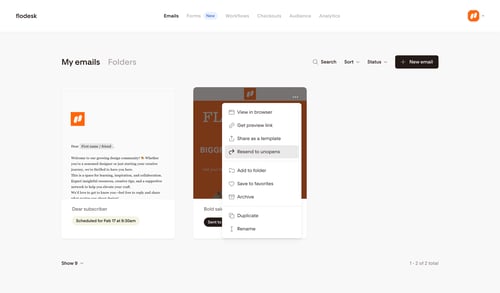Flodesk
			     ux ui design