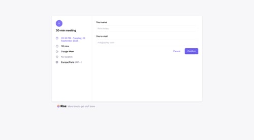 Rise
			  ux ui design