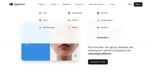 Typeform
			  ux ui design