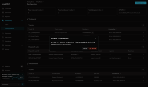 Livekit screen example