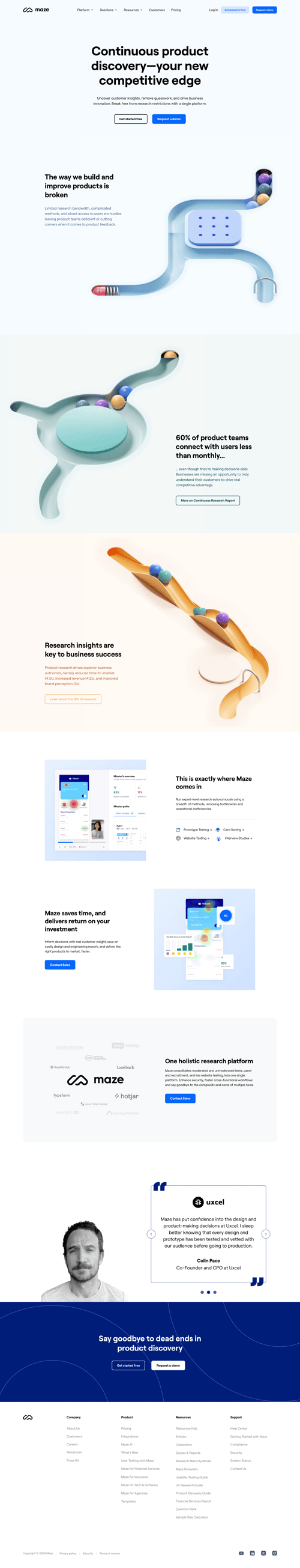 Maze
			     ux ui design