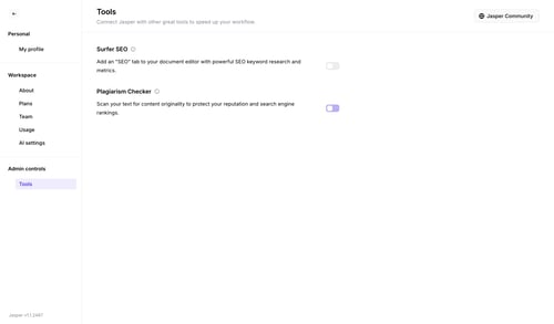 Jasper
			    ux ui design