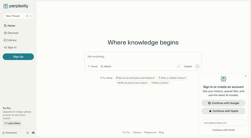 Perplexity
			          ux ui design