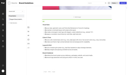 Lingo
			      ux ui design