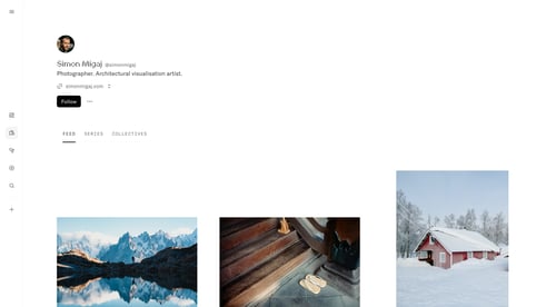 Refrakt
				profile page example